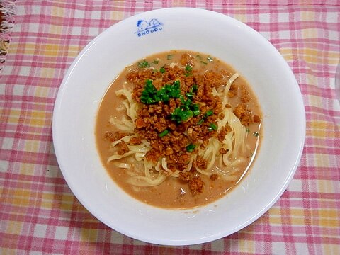 コチュジャンで！冷やし坦々麺